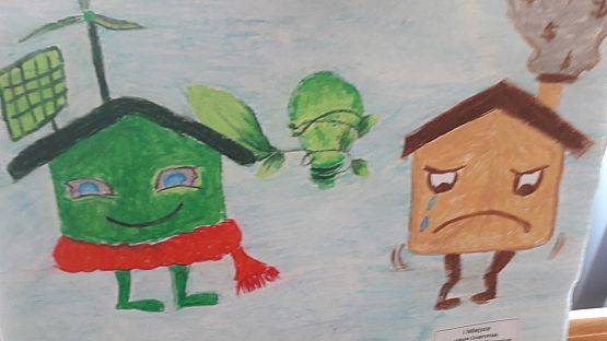 Grafika #2: Rozstrzygnięcie Powiatowego konkursu plastycznego "Termomodernizacja budynków użyteczności publicznej na obszarze MOF Lębork"