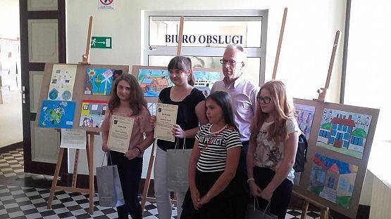 Grafika #6: Rozstrzygnięcie Powiatowego konkursu plastycznego "Termomodernizacja budynków użyteczności publicznej na obszarze MOF Lębork"