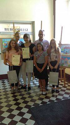 Grafika #12: Rozstrzygnięcie Powiatowego konkursu plastycznego "Termomodernizacja budynków użyteczności publicznej na obszarze MOF Lębork"