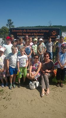 Grafika #10: Wizyta w Schronisku dla Bezdomnych Zwierząt OTOZ Animals w Dąbrówce