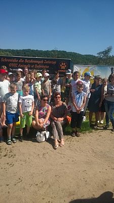 Grafika #11: Wizyta w Schronisku dla Bezdomnych Zwierząt OTOZ Animals w Dąbrówce