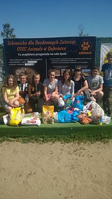 Grafika #13: Wizyta w Schronisku dla Bezdomnych Zwierząt OTOZ Animals w Dąbrówce