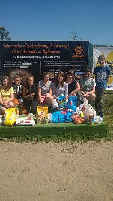 Grafika #14: Wizyta w Schronisku dla Bezdomnych Zwierząt OTOZ Animals w Dąbrówce