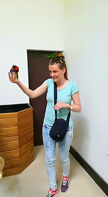 Grafika #14: Przedszkolaki w zoo egzotycznym