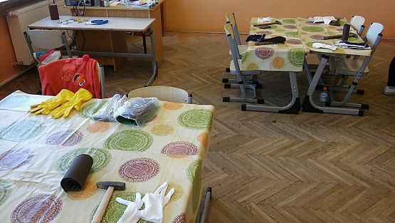 Grafika #2: Warsztaty stolarskie w III a