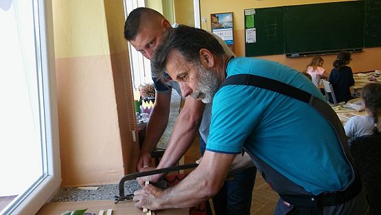 Grafika #11: Warsztaty stolarskie w III a