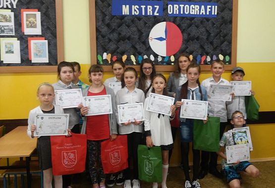 Grafika #1: Konkurs ortograficzny