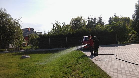 Grafika #16: Wycieczka do Komendy Powiatowej Państwowej Straży Pożarnej w Lęborku