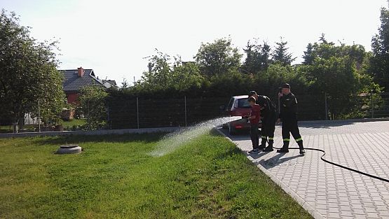 Grafika #17: Wycieczka do Komendy Powiatowej Państwowej Straży Pożarnej w Lęborku