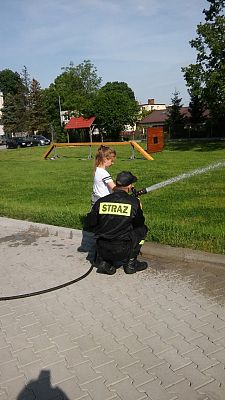 Grafika #20: Wycieczka do Komendy Powiatowej Państwowej Straży Pożarnej w Lęborku