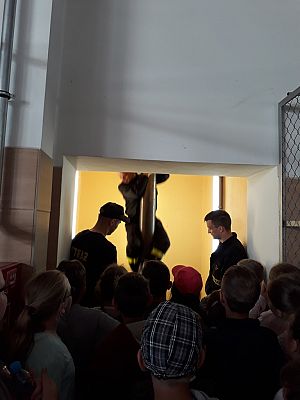 Grafika #2: Wycieczka do Komendy Powiatowej Państwowej Straży Pożarnej w Lęborku