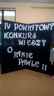 Grafika #0: Konkurs plastycznyJan Paweł II – Polak