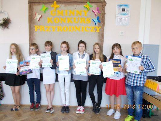 Grafika #0: Gminny Konkurs Przyrodniczy