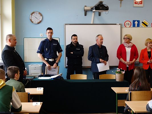 Grafika #1: Eliminacje powiatowe Ogólnopolskiego Turnieju Bezpieczeństwa w Ruchu Drogowym