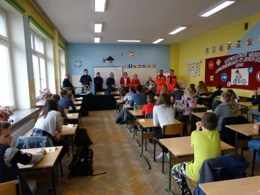 Grafika #6: Eliminacje powiatowe Ogólnopolskiego Turnieju Bezpieczeństwa w Ruchu Drogowym