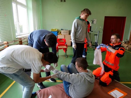 Grafika #11: Eliminacje powiatowe Ogólnopolskiego Turnieju Bezpieczeństwa w Ruchu Drogowym