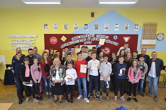 Grafika #0: Eliminacje gminne Ogólnopolskiego Turnieju Bezpieczeństwa w Ruchu Drogowym