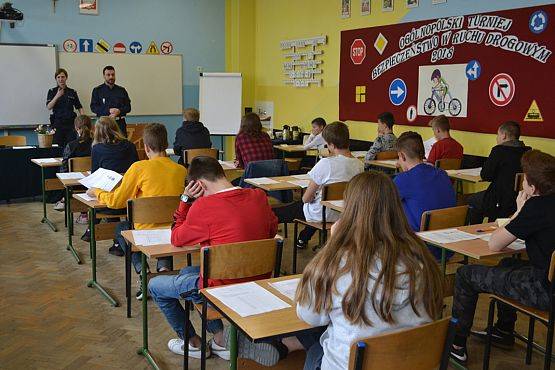 Grafika #8: Eliminacje gminne Ogólnopolskiego Turnieju Bezpieczeństwa w Ruchu Drogowym