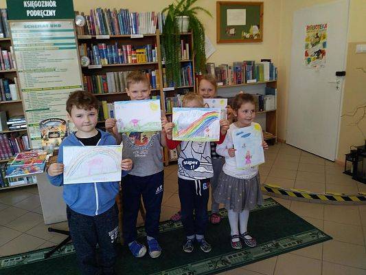 Grafika #2: Zajęcia w Bibliotece