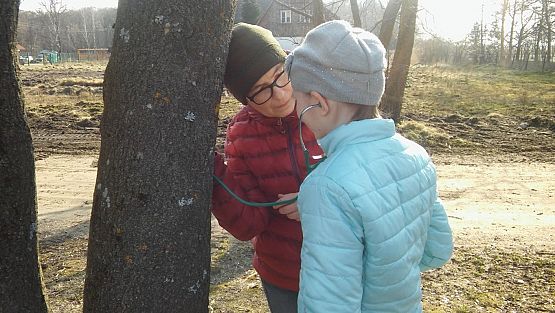 Grafika #6: Lekcja przyrody w Słowińskim Parku Narodowym kl. IIIa i IIIb
