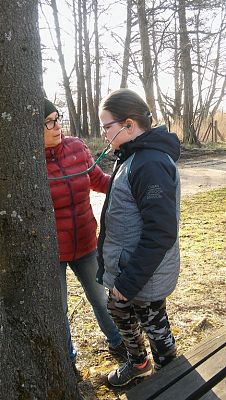 Grafika #9: Lekcja przyrody w Słowińskim Parku Narodowym kl. IIIa i IIIb