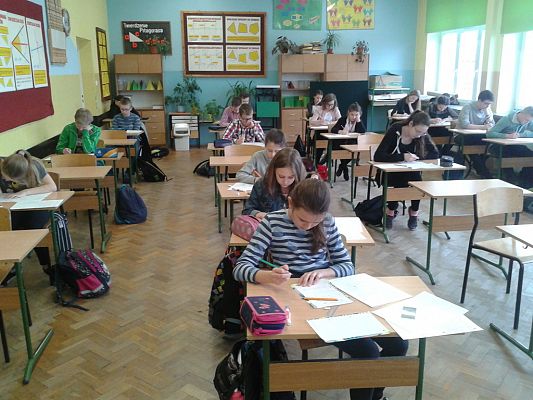 Grafika #2: Konkurs Matematyczny "Kangur"