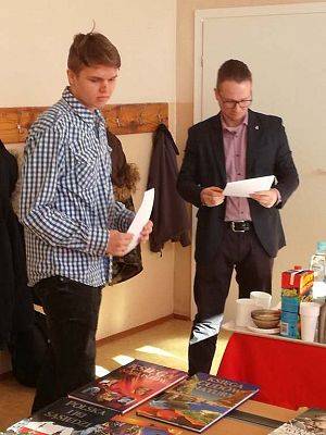 Grafika #1: Jakub Kossewski LAUREATEM w II Wojewódzkim Turnieju Wiedzy Historycznej "Historia, Pamięć, Tożsamość, Teraźniejszość"