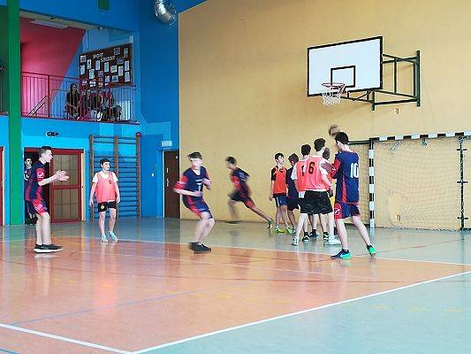 Grafika #2: Gminne zawody w koszykówce chłopców