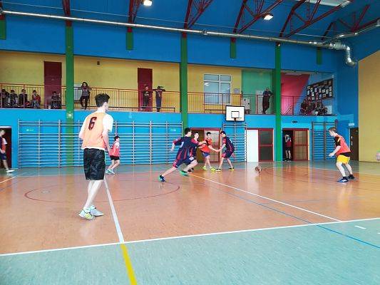 Grafika #4: Gminne zawody w koszykówce chłopców