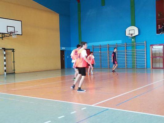 Grafika #7: Gminne zawody w koszykówce chłopców