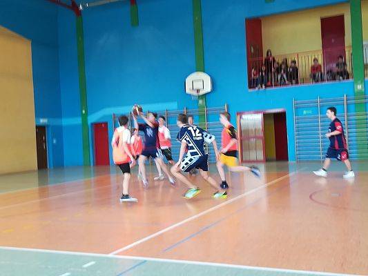 Grafika #8: Gminne zawody w koszykówce chłopców