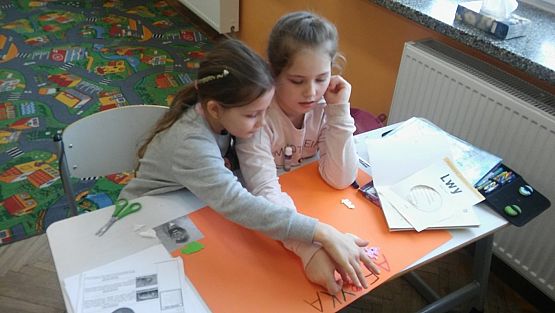 Grafika #2: Afryka na zajęciach w IIIa