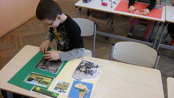 Grafika #5: Afryka na zajęciach w IIIa