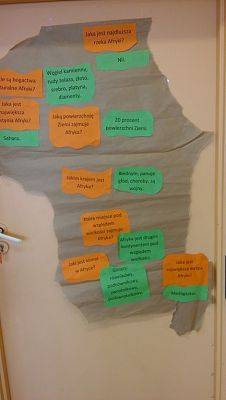 Grafika #7: Afryka na zajęciach w IIIa