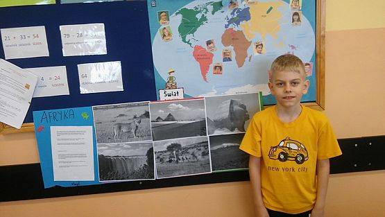 Grafika #9: Afryka na zajęciach w IIIa