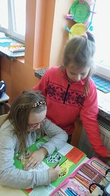 Grafika #10: Afryka na zajęciach w IIIa