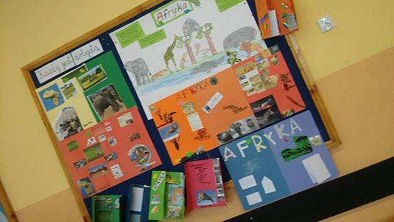 Grafika #15: Afryka na zajęciach w IIIa