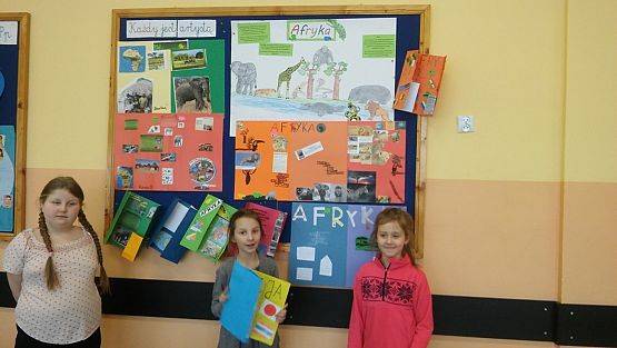 Grafika #16: Afryka na zajęciach w IIIa