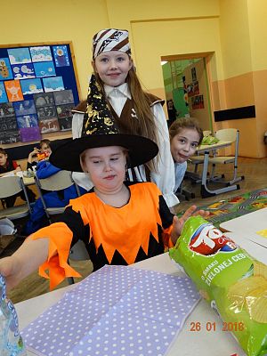 Grafika #3: Bal Karnawałowy w kl. I-III