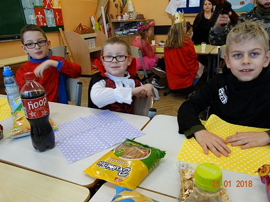 Grafika #4: Bal Karnawałowy w kl. I-III