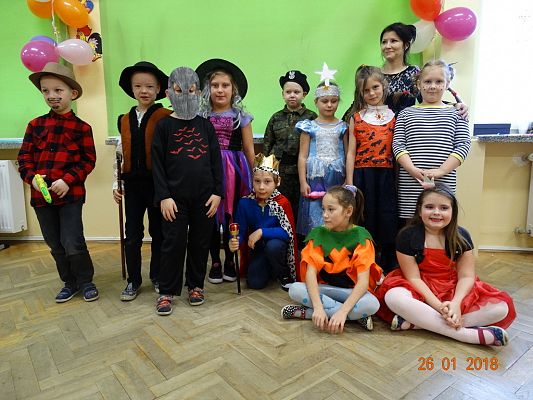 Grafika #5: Bal Karnawałowy w kl. I-III