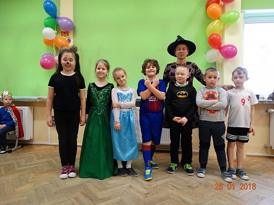 Grafika #6: Bal Karnawałowy w kl. I-III