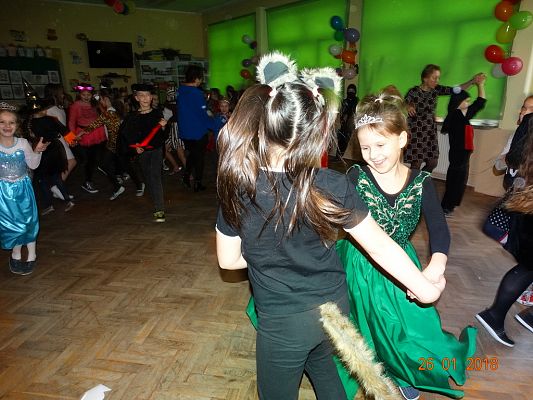 Grafika #9: Bal Karnawałowy w kl. I-III