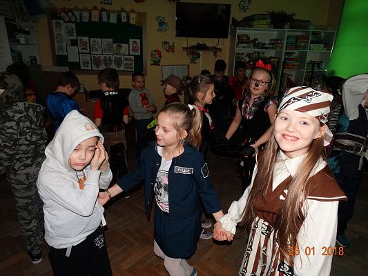 Grafika #12: Bal Karnawałowy w kl. I-III