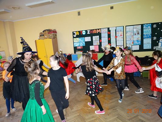 Grafika #15: Bal Karnawałowy w kl. I-III