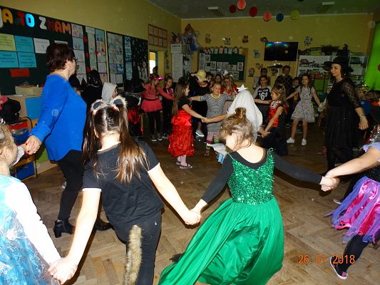 Grafika #16: Bal Karnawałowy w kl. I-III