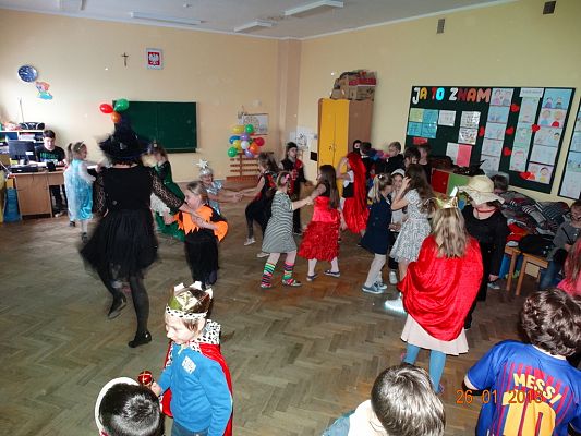 Grafika #17: Bal Karnawałowy w kl. I-III