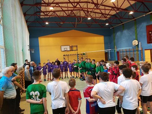 Grafika #2: Zawody Powiatowe w Mini Piłce Siatkowej Chłopców