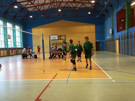 Grafika #4: Zawody Powiatowe w Mini Piłce Siatkowej Chłopców