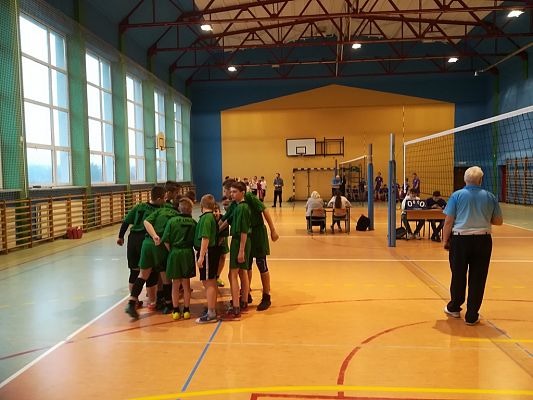 Grafika #5: Zawody Powiatowe w Mini Piłce Siatkowej Chłopców